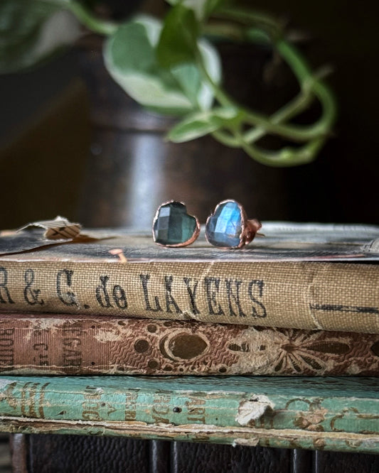 Labradorite Earrings