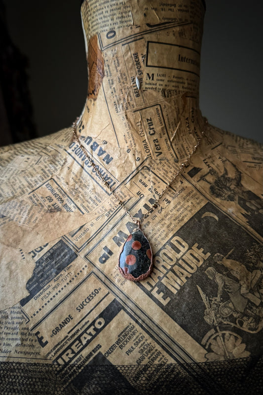 Ciondolo Ossidiana peanut