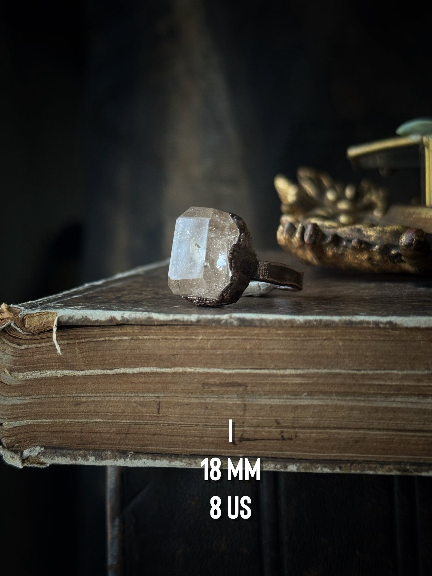 Collezione di anelli in kunzite, fluorite acquamarina