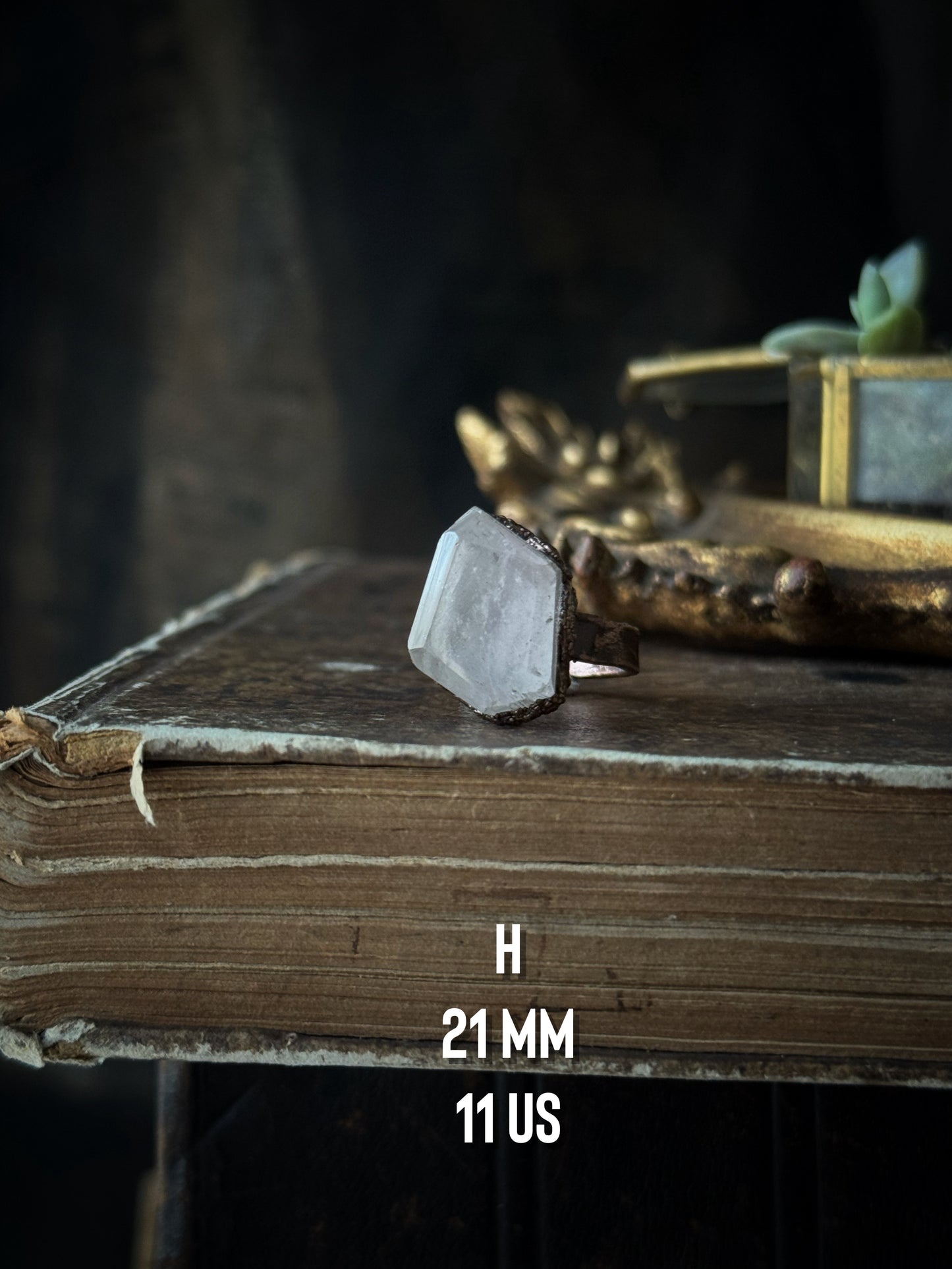 Collezione di anelli in kunzite, fluorite acquamarina