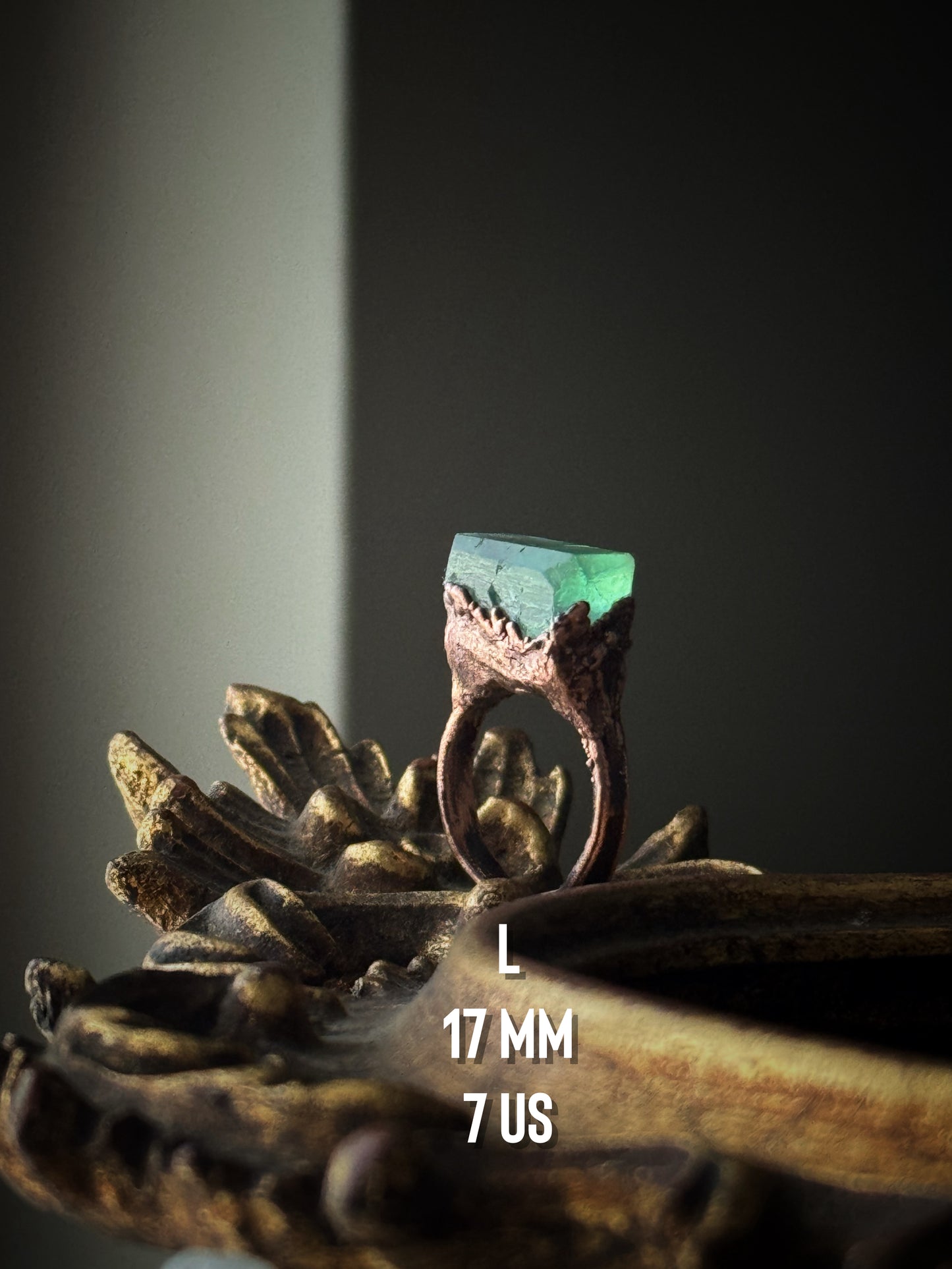 Collezione di anelli in kunzite, fluorite acquamarina