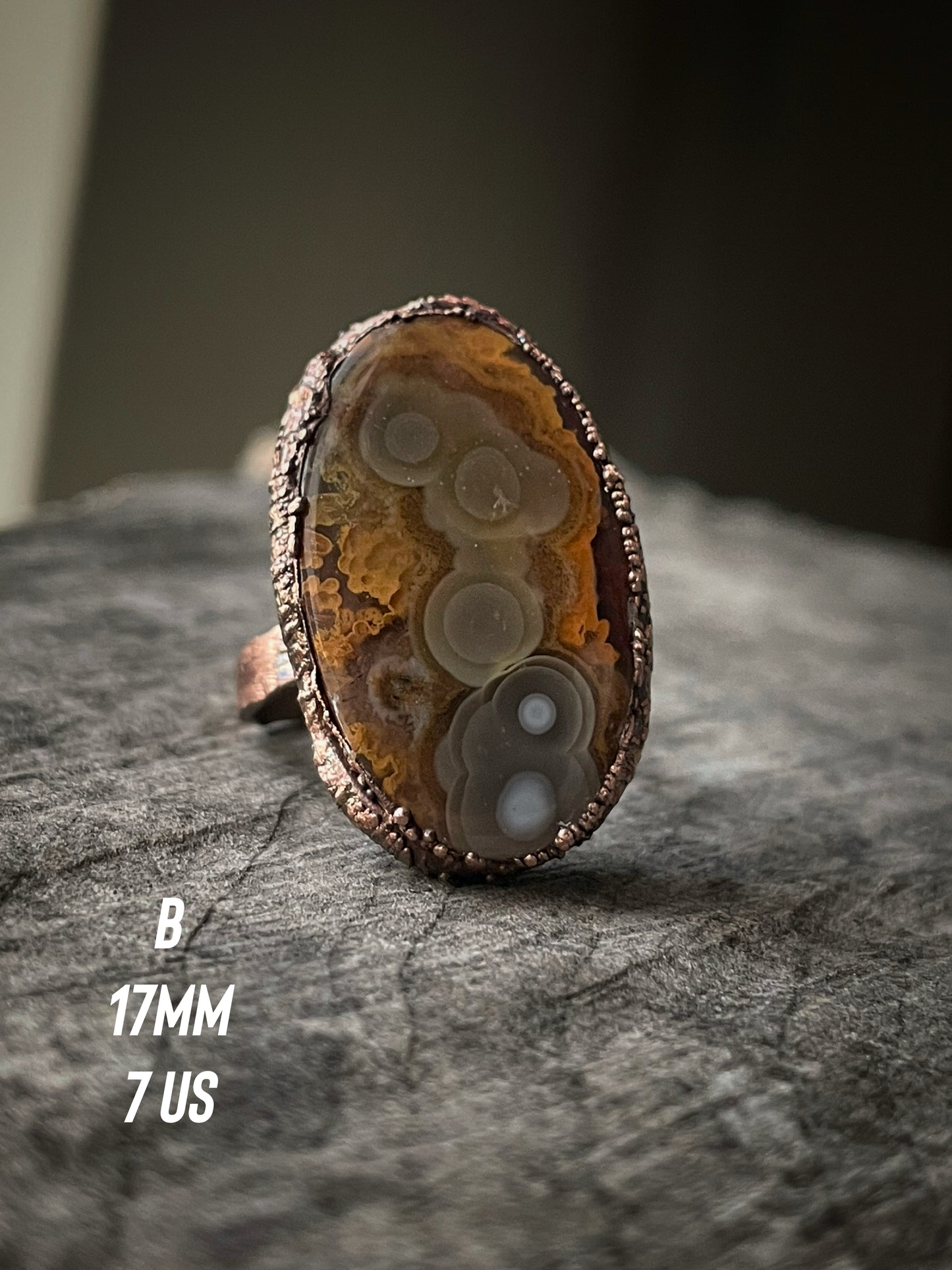 Collezione anelli Agata Messicana Mis. 6-7-10