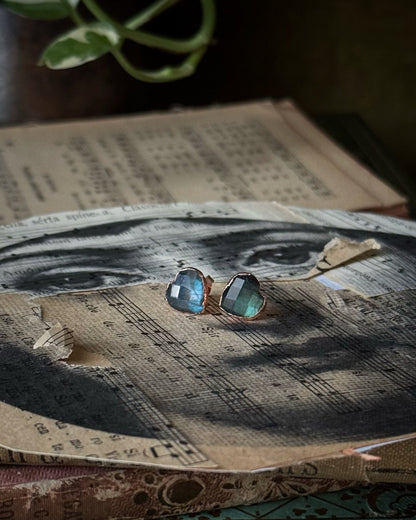 Labradorite Earrings
