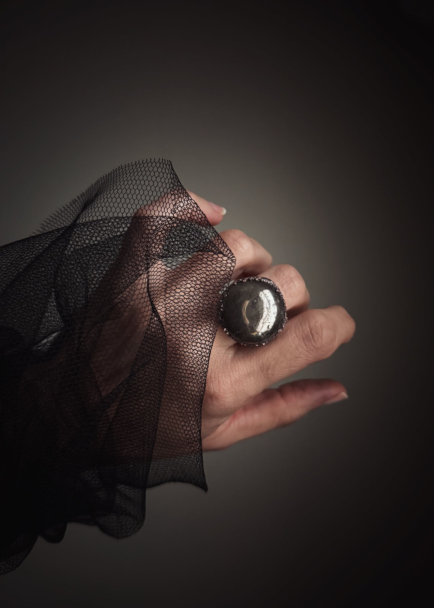 Collezione 3 Anelli Pirite - Misure 6, 8, 10 US