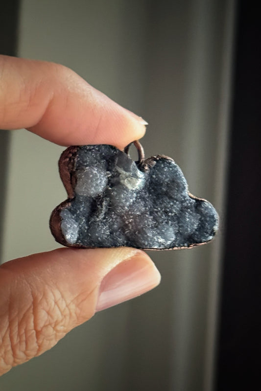 Ciondolo nuvola di quarzo