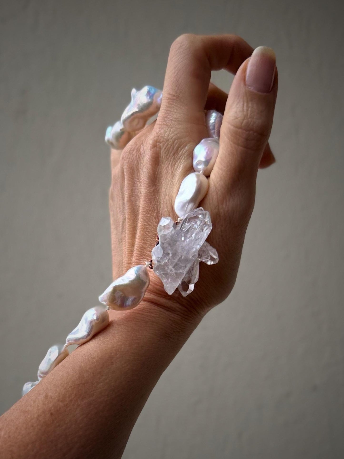 Girocollo con perle barocche