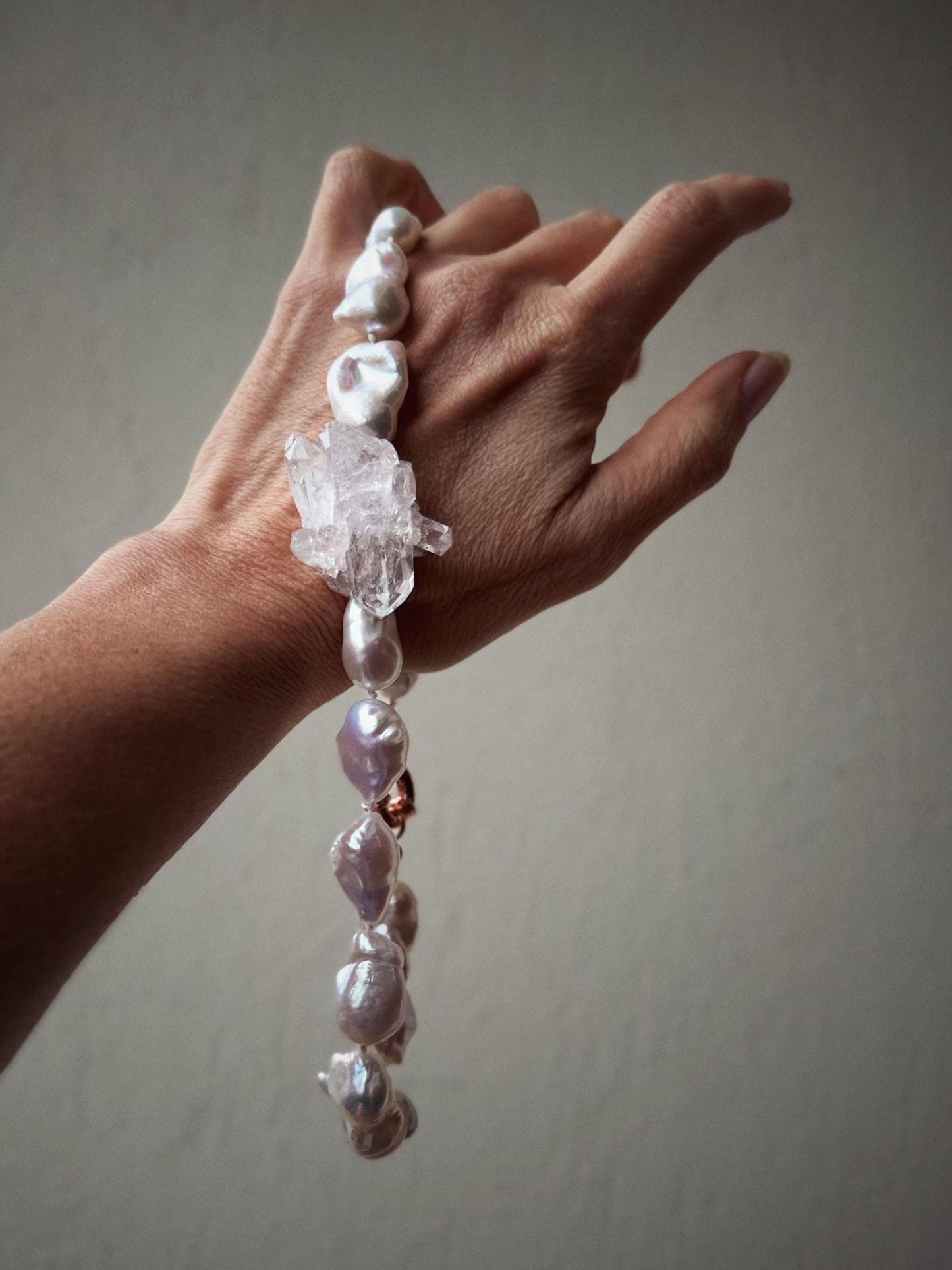 Girocollo con perle barocche