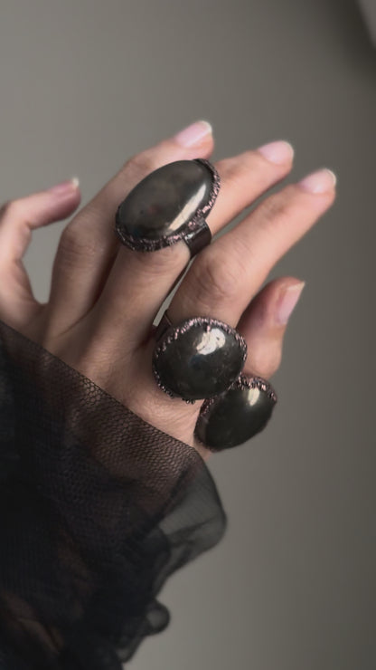 Pyrite Ring Collection - Sizes 6, 8, 10 US